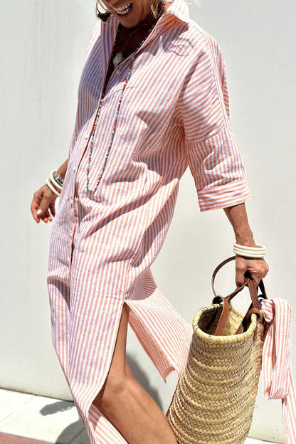 Grace™ | Robe Rayée Légère