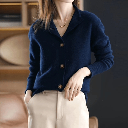 Maëlle - Gilet Chic En Cachemire
