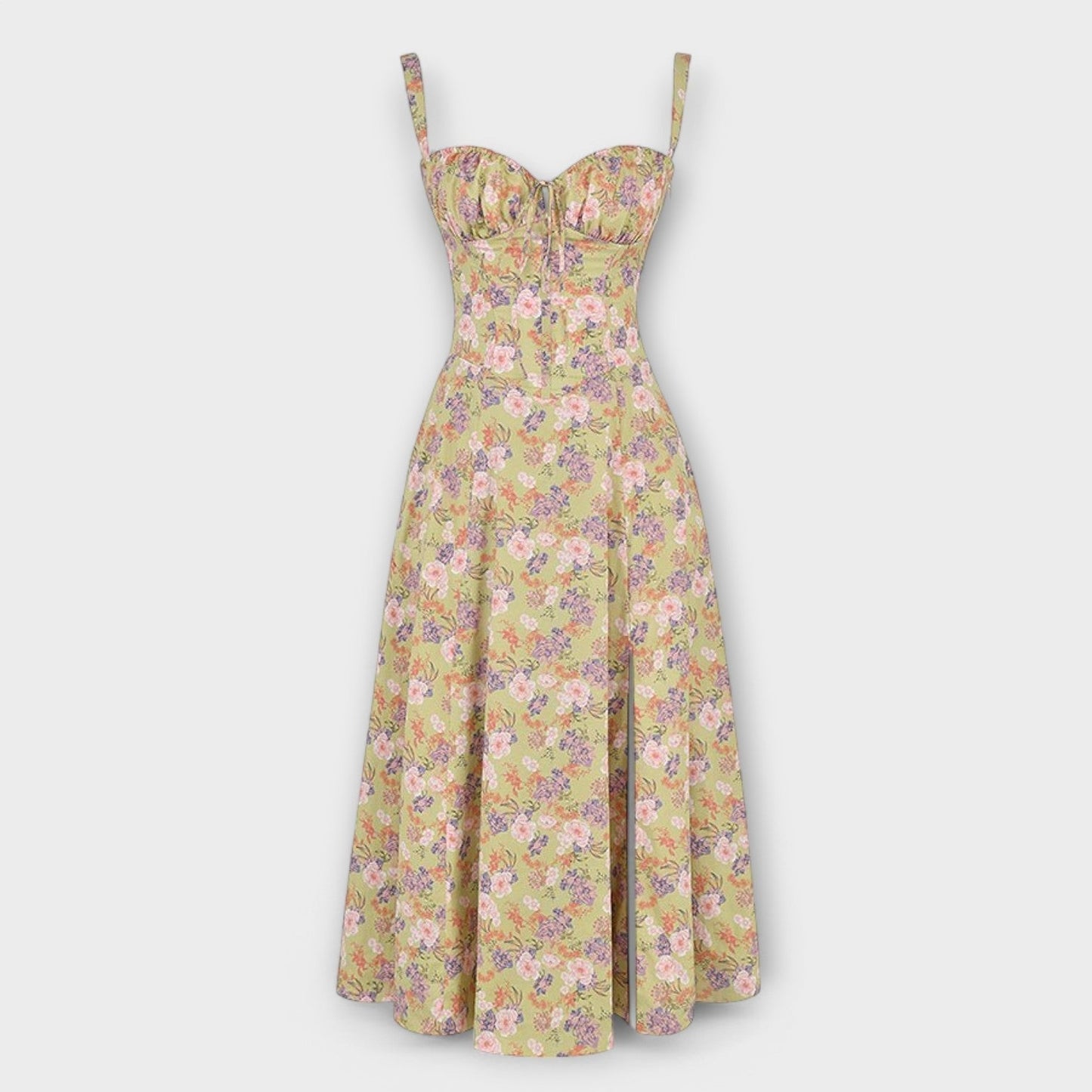 Mia™ | Robe Midi avec Corset