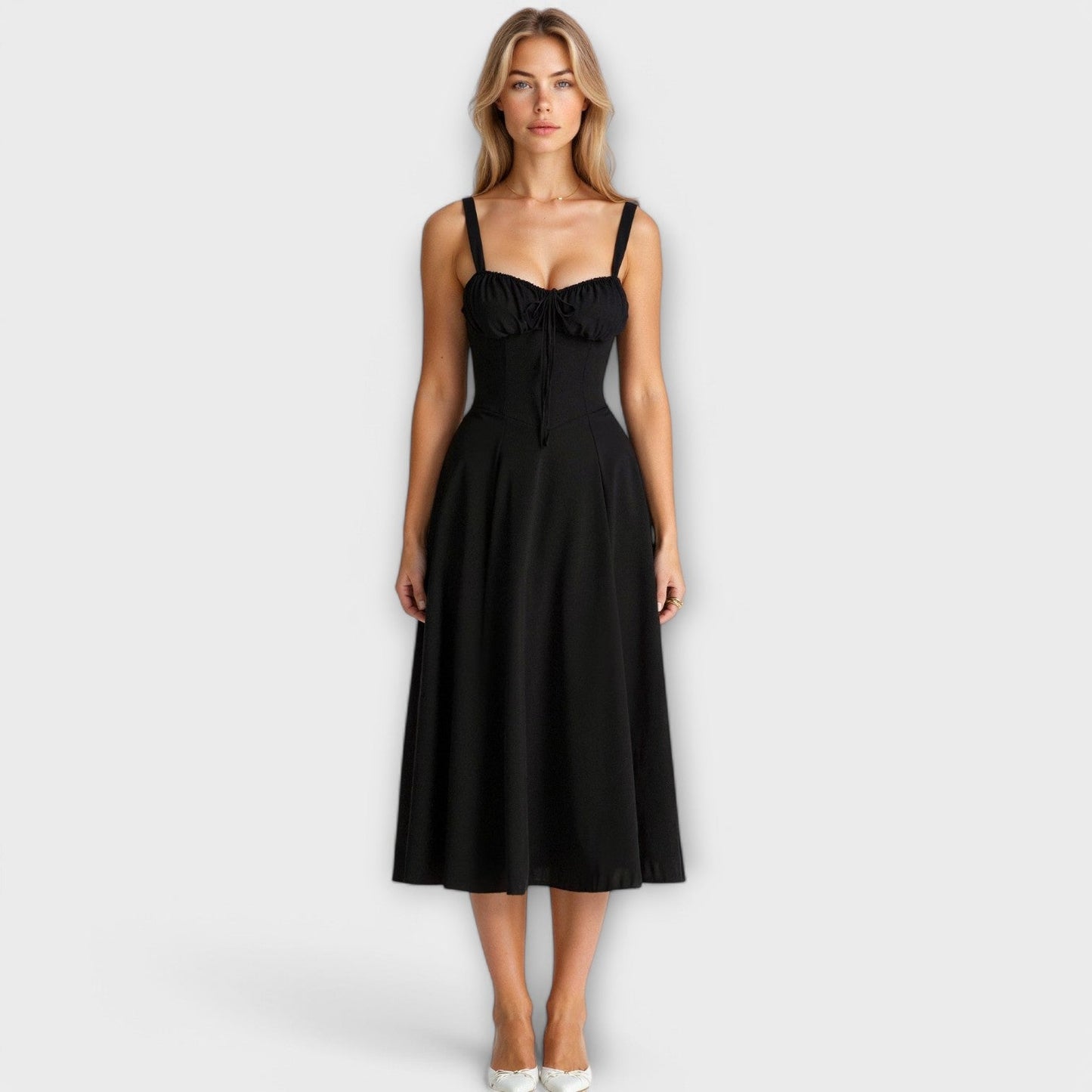 Mia™ | Robe Midi avec Corset