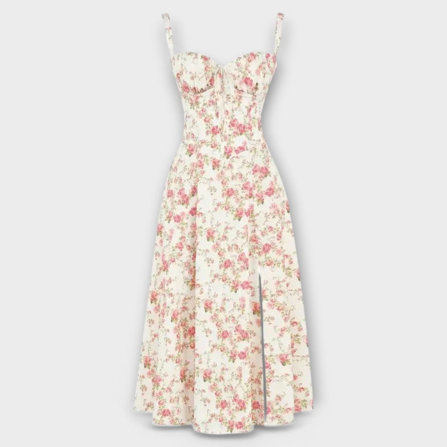 Mia™ | Robe Midi avec Corset