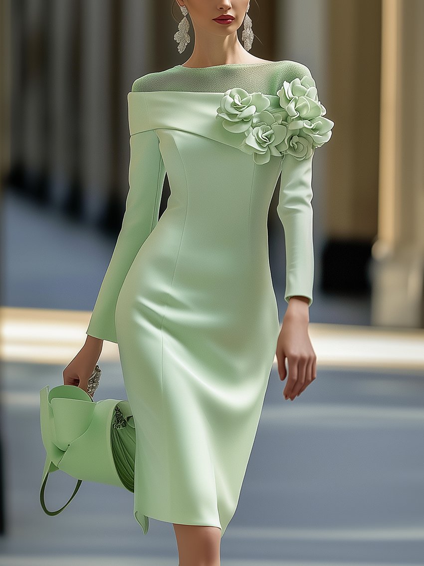 La Scintilla | ROBE DE LUXE À ÉPAULES DÉCOUVERTES