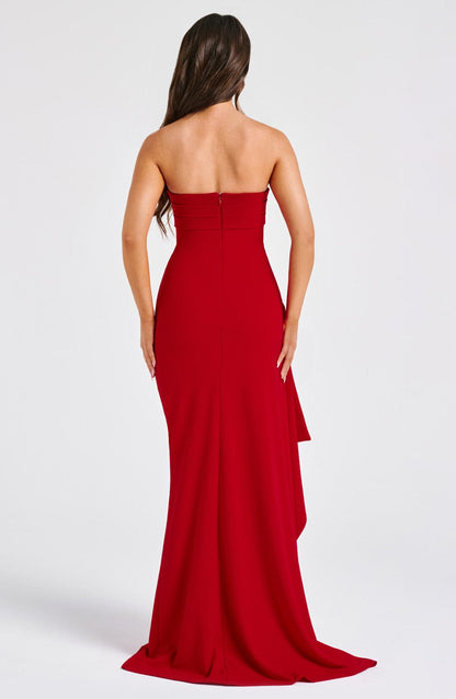 Omina™ | Robe Maxi Luxe Sans Bretelles