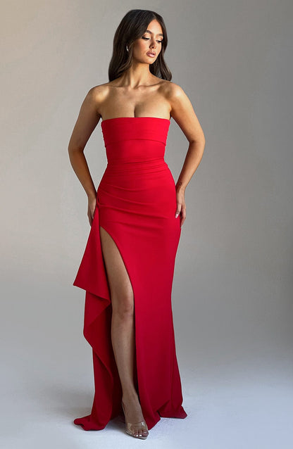 Omina™ | Robe Maxi Luxe Sans Bretelles